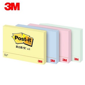 3M 포스트-잇 657(102x76mm/크림블루)