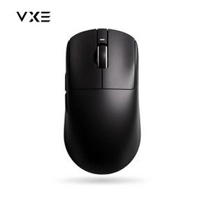 VXE R1 PRO 잠자리 마우스 초경량 무선 게이밍 PAW3395 SE, 블랙, 블랙 R1 Po