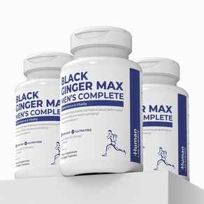 휴먼랩사이언스 비건 흑생강 1200mg 3병 180비건캡슐 파비플로라 끄라차이담 Black Ginger Max BlackGingerMax