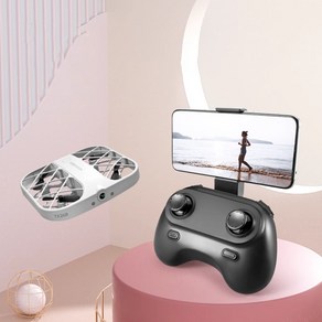 [ZX샵] JJRC H107 미니드론 4K/8K 고화질 항공 촬영기, 퍼플, 카메라NO+리모컨+배터리, 1개