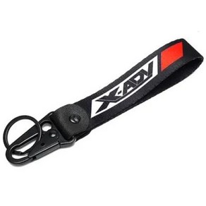 혼다 호환 XADV750 부품 튜닝용품 CNC 사이드 스탠드 킥스탠드 패드 키체인, 20) key chain-Red