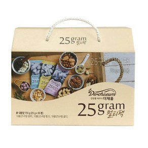 [더채움] 25구람 멀티팩 30입 하루한줌견과, 30개