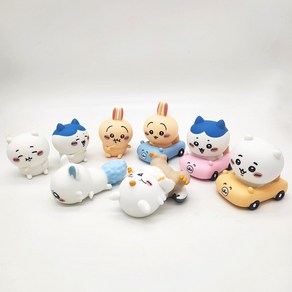 먼작귀 치이카와 농담곰 모몽가 하치와레 우사기 피규어, 5.우사기, 1개