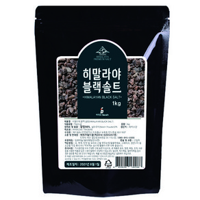 바라크 건강원물 조미료 소금 히말라야 블랙솔트 1kg(지퍼), 1kg, 1개