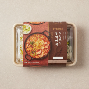 피코크 의정부식 부대찌개, 700g, 1개