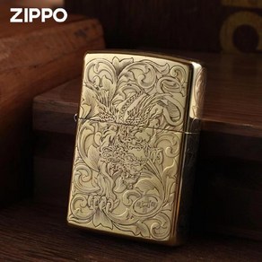 ZIPPO 라이터 수호천사 아라베스크 장식 선물용 소장용