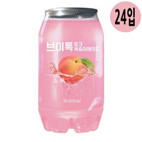 브이톡(V톡) 복숭아향350ml 2, 350ml, 48개