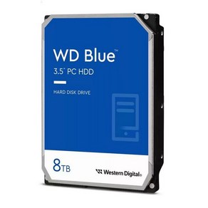 WD BLUE HDD 8TB 웨스턴 디지털 HDD 8테라