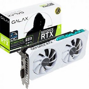 갤럭시(PC부품) 갤럭시 GALAX 지포스 RTX 2060 WHITE D EX D6 6GB AS1개월