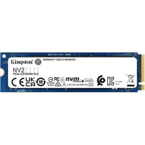 Kingston NV2 1TB M.2280 NVMe 내장 SSD  PCIe 4.0 Gen 4x4 최대 3500MBs SNV2S1000G, Intenal Solid State Dives_1T, 1개