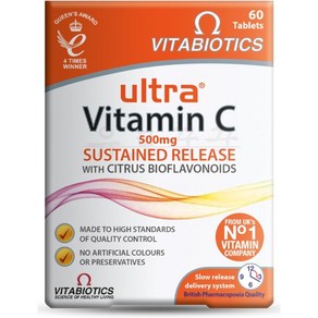 비타바이오틱스 울트라 비타민 C Vitabiotics Ulta Vitamin C 60정, 1개