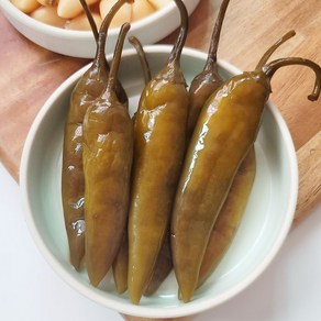 간장고추절임 장아찌 대용량 업소용, 1kg, 1개