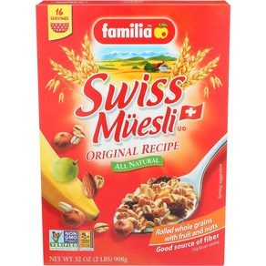 Familia Muesli Oiginal Lage 32 Ounce Familia Muesli 오리지널 라지 32온스, 907g, 1개