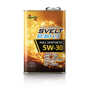 수노코 프리미엄 스벨트 5W30 EURO C3엔진오일, 1개