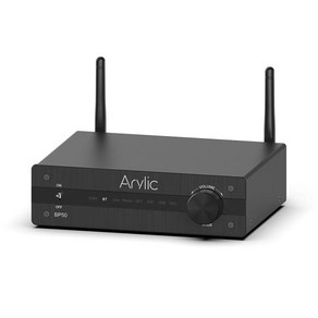 Aylic bp50 블루투스 오디오 리시버 스테레오 aptx HD 프리 2.1 채널 클래스 D 통합 앰프, 1개