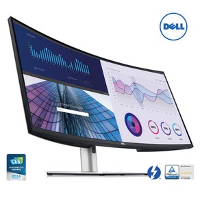 [재고보유]Dell 델 울트라샤프 UltaShap U3425WE 34인치 WQHD 커브드 IPS Black Thundebolt 허브 모니터, U3425WE +HDMI케이블