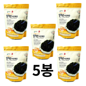 [국내산 돌자반] 홍도 엄마손 자반볶음 250g 5봉, 5개