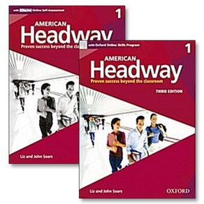 Ameican Headway 1 교재 워크북 세트 (전2권) : Student Book + Wokbook, OUP옥스포드