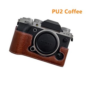 XT5 PU 카메라 반 베이스 바디 케이스 커버 프로텍터 후지 필름 X-T5 카메라, [10] PU2 Coffee, 02 Coffee, 한개옵션1