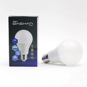 대한 LED 벌브램프 8W 12W 15W 18W 주광색 전구색, 1개, 8W-전구색