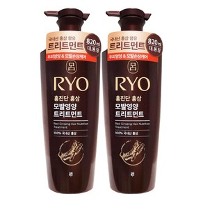 려 홍진단 홍삼 모근영양 트리트먼트, 2개, 820ml