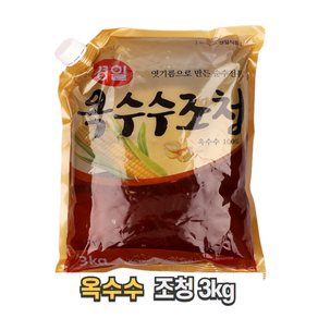 옥수수조청 3KG경일, 1개, 3kg