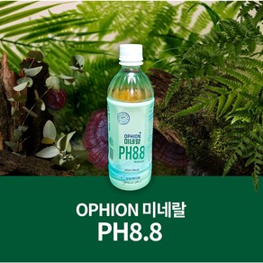 오피온 플러스 미네랄 워터 PH8.8 500ml, 20개