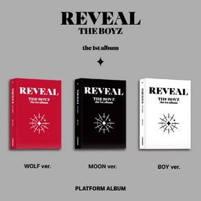 더보이즈 (THE BOYZ) 1집 / REVEAL PLATFORM ve (1종랜덤버전/CD아님/L100005929)