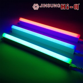 진성전자 하이큐(HI-Q) LED T5간접조명 5w(300mm) 10w(600mm) 15w(900mm) 20w(1200mm) 적색(RED) 청색(BLUE) 녹색(GREEN), 12)20w(1200mm) 녹색, 1개