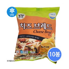 대신에프에스 치즈브레드버거(냉동) 120g, 145g, 10개