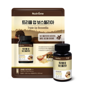 뉴트리원트리플업보스웰리아1 000.3mg x 90정x200개 644858, 60정, 1개