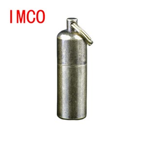 IMCO 6100 소형 등유 라이터 휴대용 황동 가솔린 땅콩 미니 오일 50x13mm, [03] C style, 1개