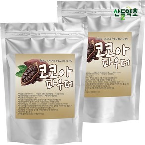 무가당 100% 카카오파우더 1kg 네델란드산 코코아가루, 1개입, 2개