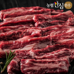 [농협안심한우] 1+ 구이용 한우 갈비살 300g, 1개