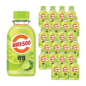 광동 비타500 라임 170ml X 24페트, 24개