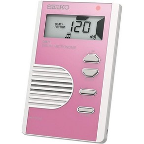 SEIKO 세이코 디지털 메트로놈 펄 핑크, 1개