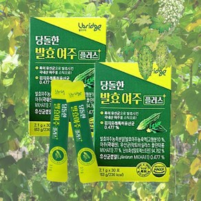 당돌한 발효 여주 플러스 30포 1박스, 63g, 1개