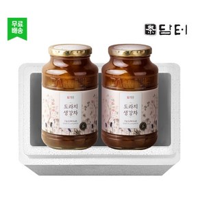 담터 평중 도라지 생강차 1kg + 1kg, 1개입, 2개