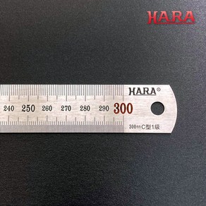 HARA 하라 15cm 30cm 60cm 1M 스테인레스 스틸자 쇠자 철자, 스틸자 30cm, 1개