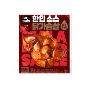 [랭킹닭컴] 잇메이트 한입 소스 닭가슴살 마라초보맛, 1개, 100g