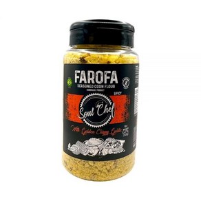 Soul Chef Seasoned Con Flou - Spicy Faofa Impoted fom Bazil Delicious Flavo Cispy Textue Id, 1개, 240g