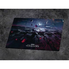 뱅가드 보드게임 패드 ISS Vanguad playmat, 뱅가드 공용판 80 X56, 1개