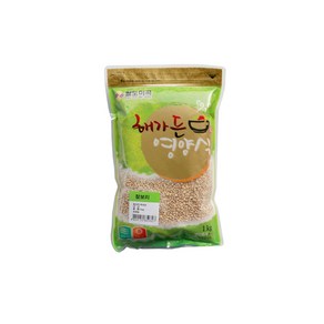 [해가든] (국내산) 찰보리 1kg, 1개