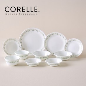 [MH공식] CORELLE 코렐 라벤더리스 2인 10P 공기 대접 접시 혼수 홈세트, 라벤더리스 2인10P