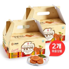 [호정가] () 찹쌀약과 세트(1kg X 2박스), 1kg, 2개