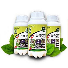 [에코토피아]뉴응칠이 살충제 500ml 응애 진딧물 총채벌레 탄저병 흰가루병 온실가루이 고삼효능 약, 1개