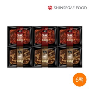 [올반] 숙성육류 180g x 6팩 (고추장돼지불백3+소불고기3), 6개