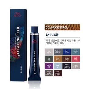 웰라 콜레스톤 퍼펙트 염색약 80g 산화제포함 웰라염모제, 1개, 컬러컨트롤컬러 스모크