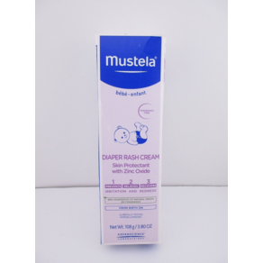 무스텔라 Mustela 기저귀 발진 크림 자극 및 발적 3.80 oz 215529, 108g, 1개