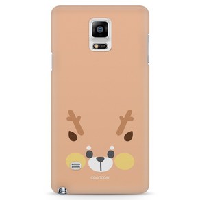 데이투데이 갤럭시노트4 케이스 애니멀프렌즈 하드 SM-N910S N910K N910L